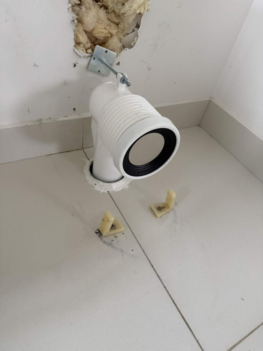 New toilet pan connector installed in Endeavour Hills